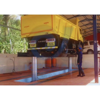 Truck Washing Lift - Double Piston